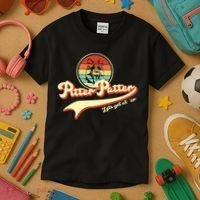 Pitter Patter Let's Get At Er Retro Kids T-Shirt thumb 3
