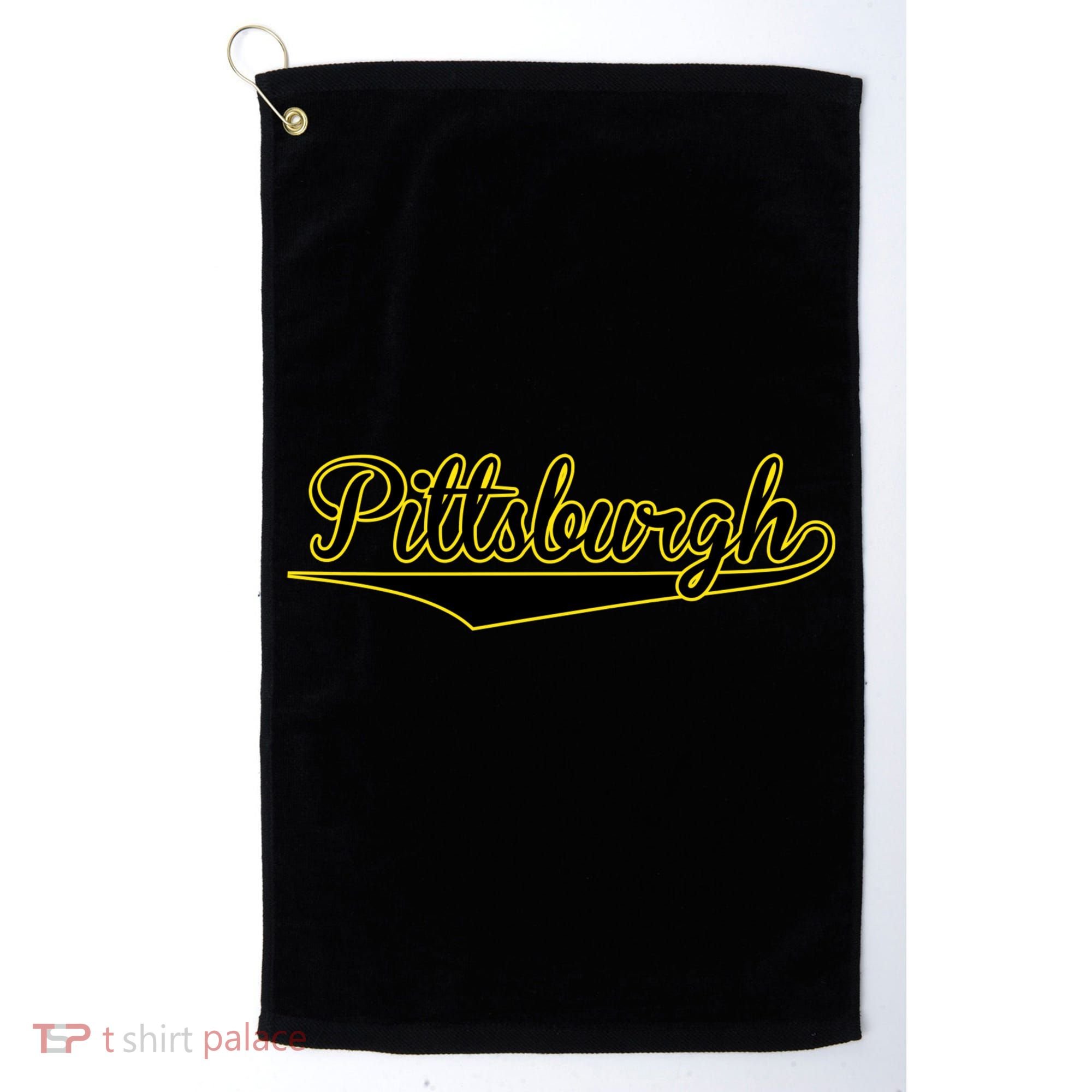 Pittsburgh Classic Baseball Logo Golf Towel