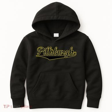 Pittsburgh Classic Baseball Logo Kids Hoodie