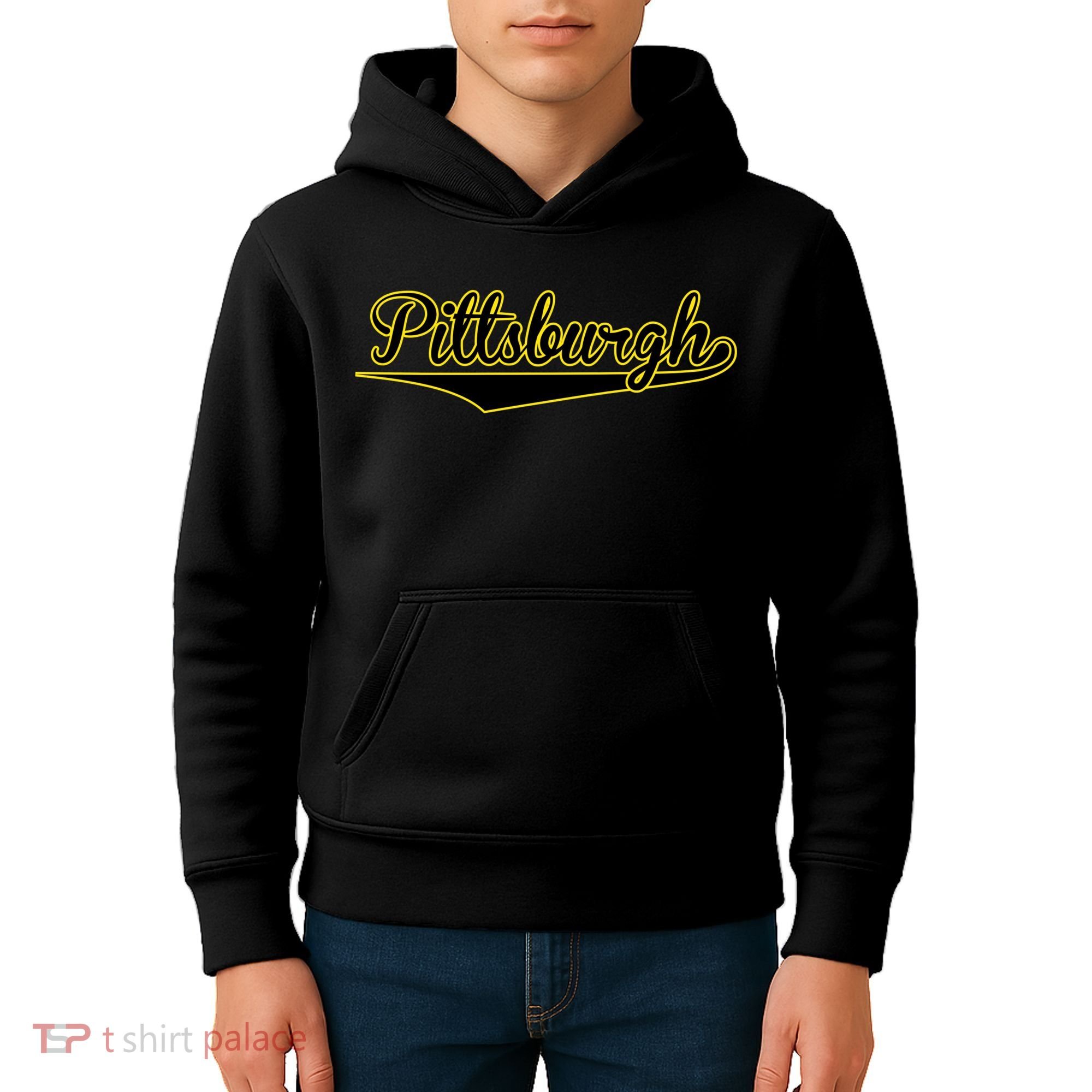 Pittsburgh Classic Baseball Logo Kids Hoodie