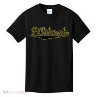 Pittsburgh Classic Baseball Logo Kids T-Shirt thumb 0
