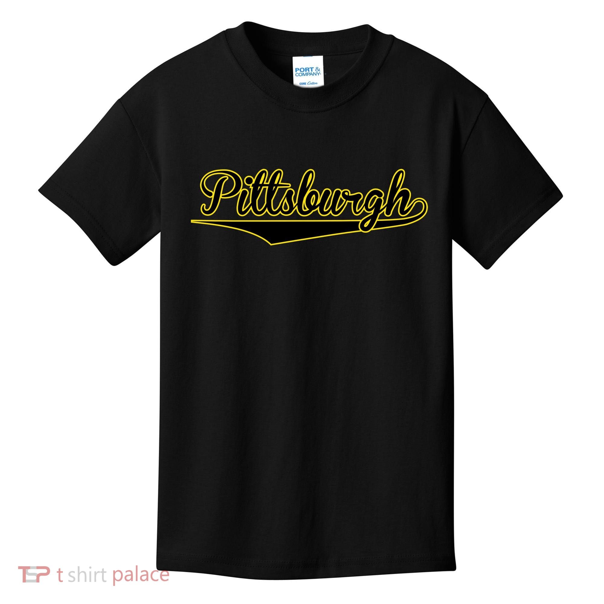 Pittsburgh Classic Baseball Logo Kids T-Shirt