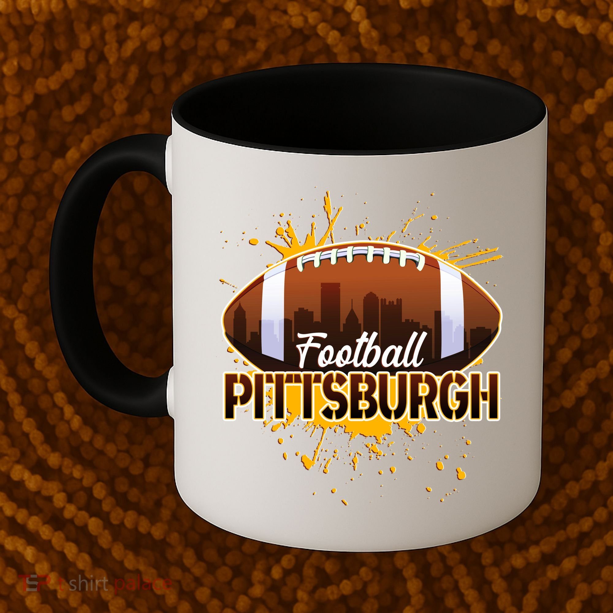 Pittsburgh Pennsylvania Skyline Football Fan  Coffee Mug