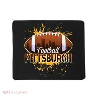 Pittsburgh Pennsylvania Skyline Football Fan  Mousepad thumb 0