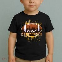 Pittsburgh Pennsylvania Skyline Football Fan  Toddler T-Shirt thumb 2