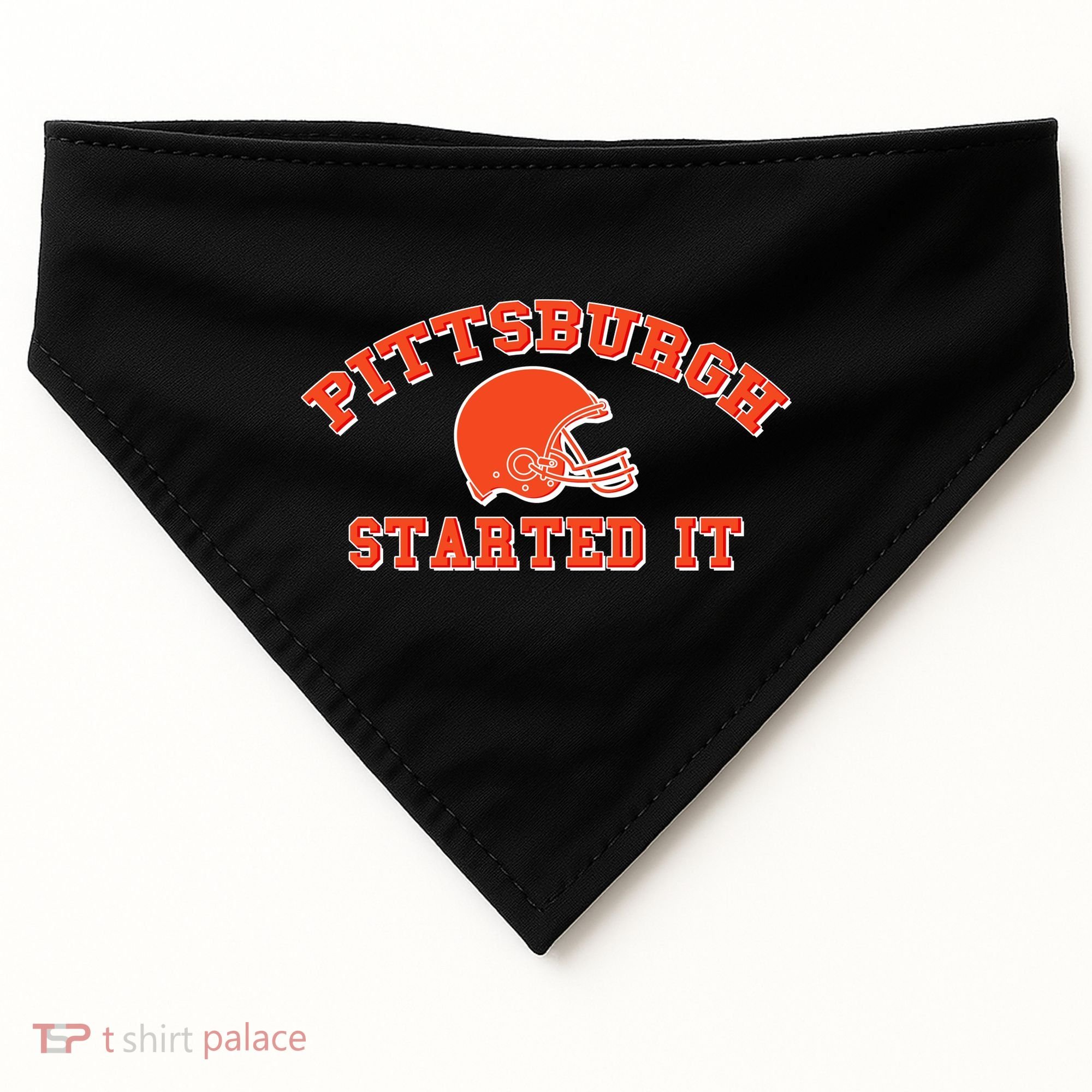 Pittsburgh Started It Football USA-Made Doggie Bandana
