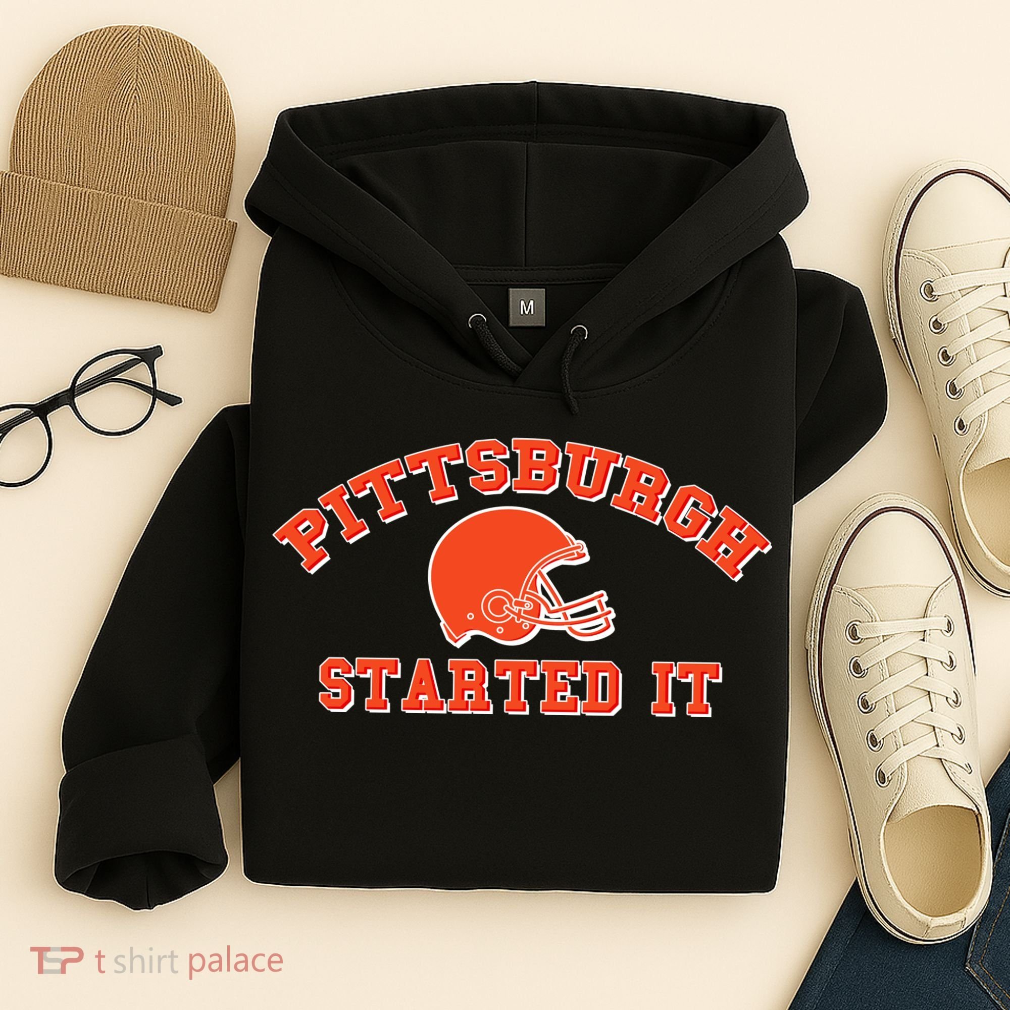 Pittsburgh Started It Football Hoodie