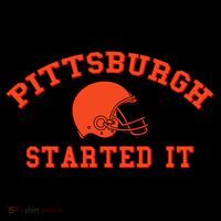 Pittsburgh Started It Football Coffee Mug thumb 5