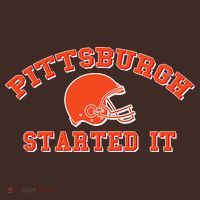 Pittsburgh Started It Football Beanie thumb 2