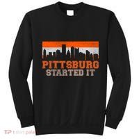 Pittsburgh Started It Skyline Sweatshirt thumb 0