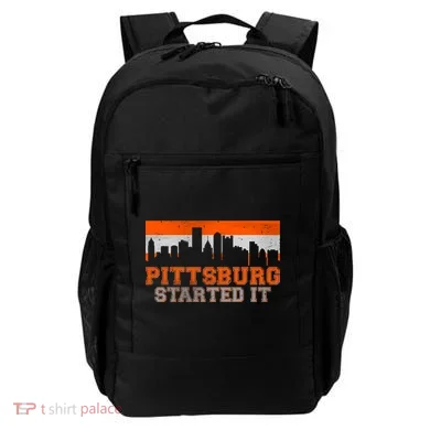 Pittsburgh Started It Skyline Backpack