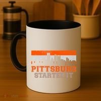 Pittsburgh Started It Skyline Coffee Mug thumb 4
