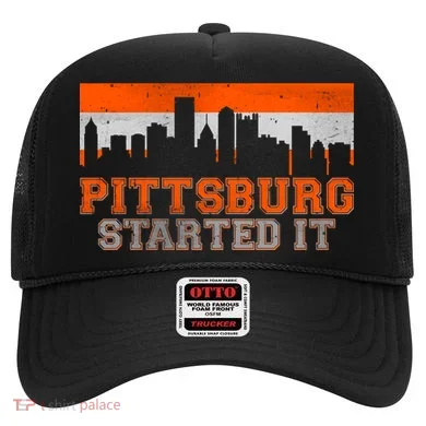 Pittsburgh Started It Skyline Hat