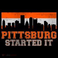 Pittsburgh Started It Skyline Tank Top thumb 6