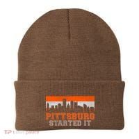 Pittsburgh Started It Skyline Beanie thumb 0