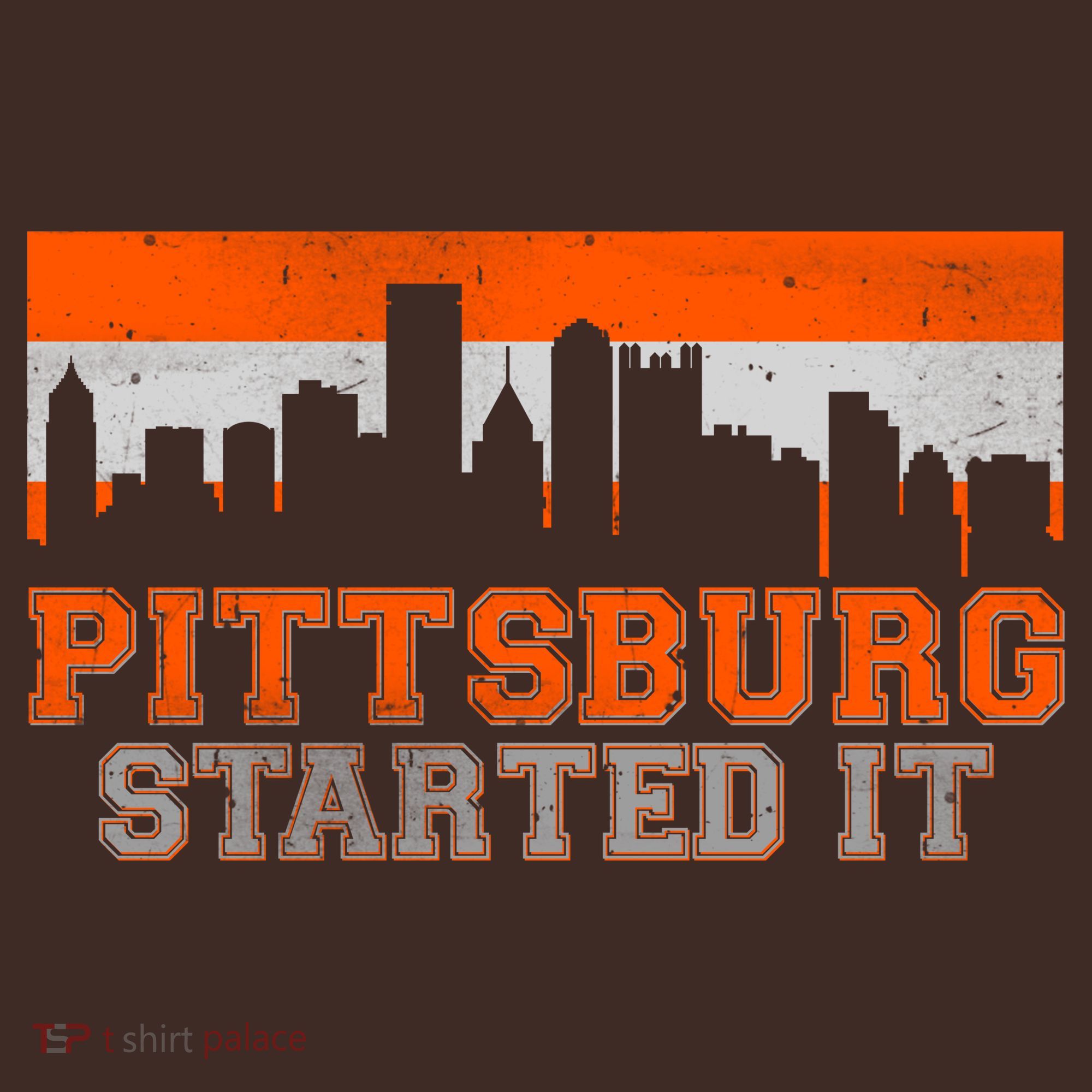 Pittsburgh Started It Skyline Beanie