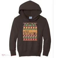 Pittsburgh Started It Ugly Christmas Sweater Kids Hoodie thumb 0