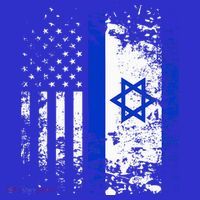 Proud Israeli Usa Flag Patriotic Pride American Israel Flag T-Shirt thumb 7