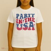 Party In Usa 4th Of July Flag American T-Shirt thumb 4