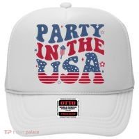 Party In Usa 4th Of July Flag American Hat thumb 0