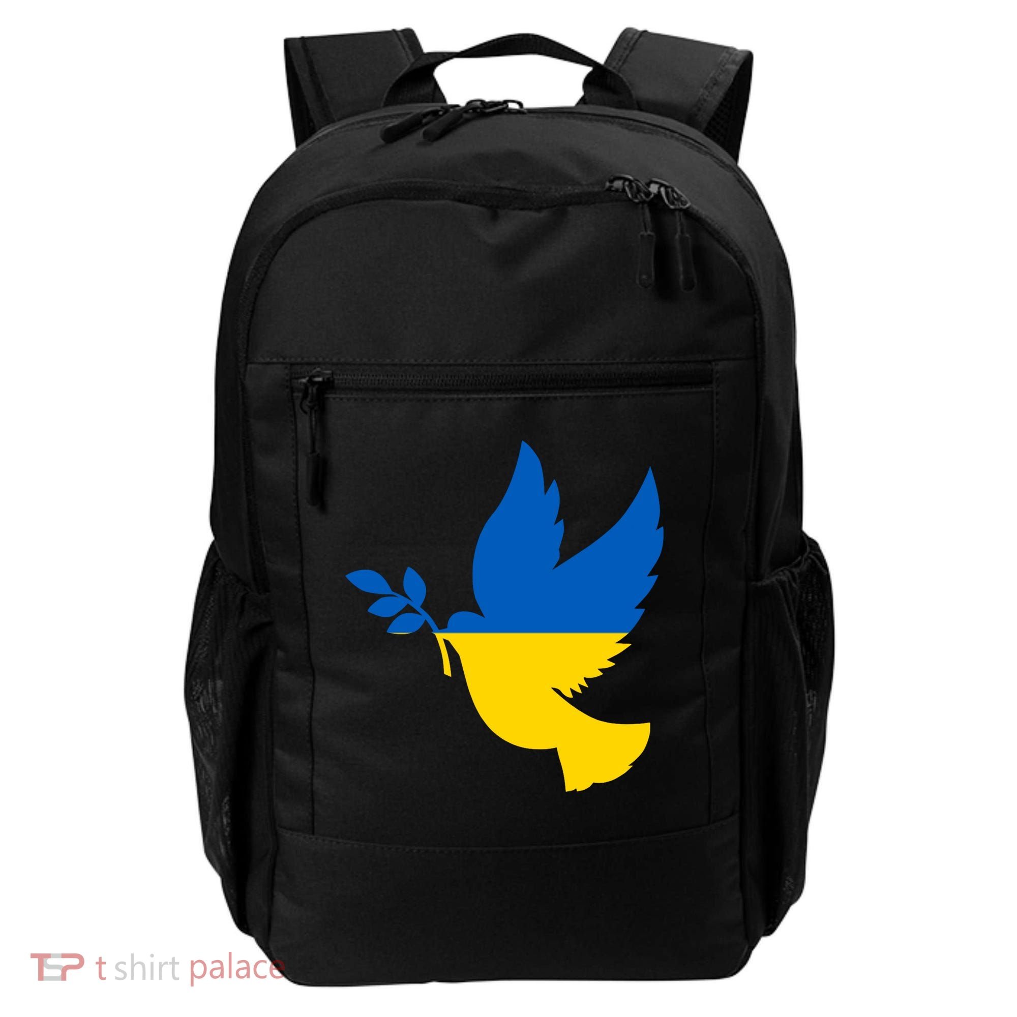 Peace In Ukraine Dove Backpack