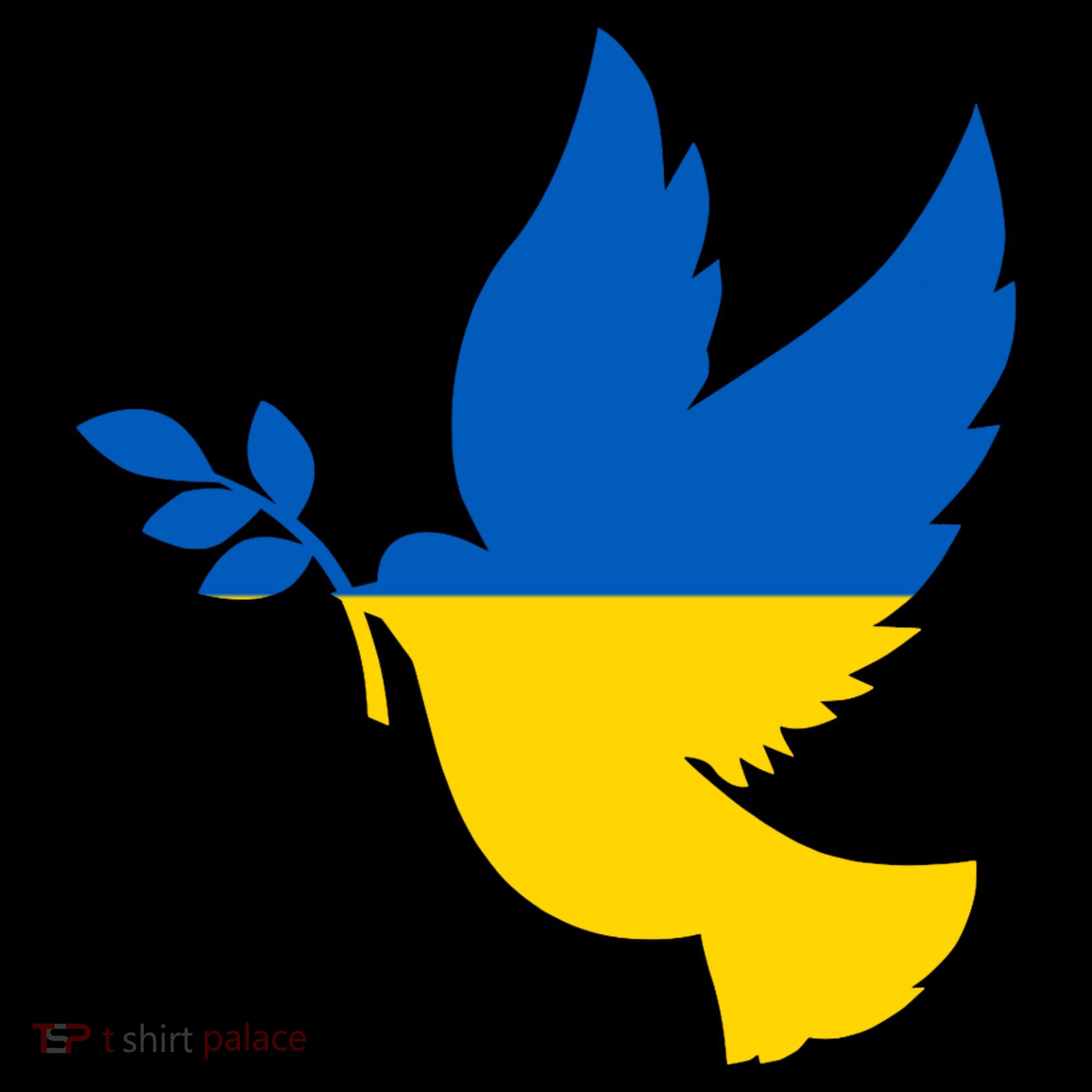 Peace In Ukraine Dove Coffee Mug