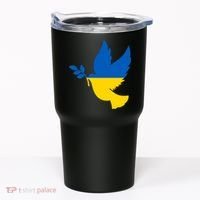 Peace In Ukraine Dove Tumbler thumb 0