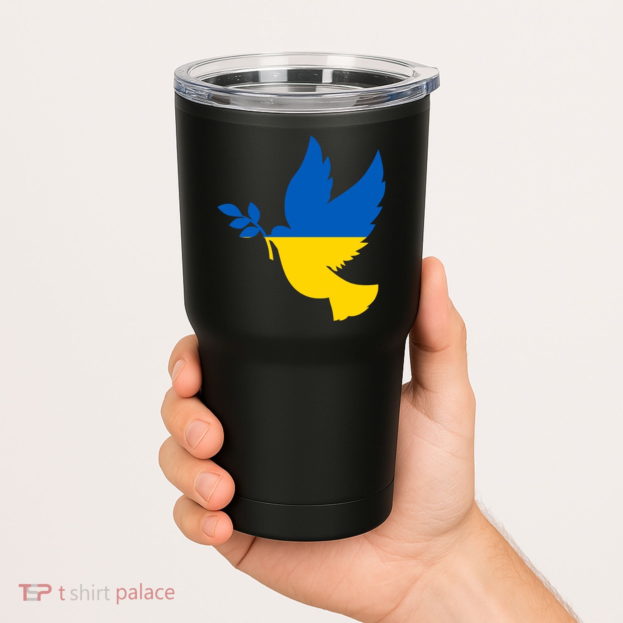 Peace In Ukraine Dove Tumbler