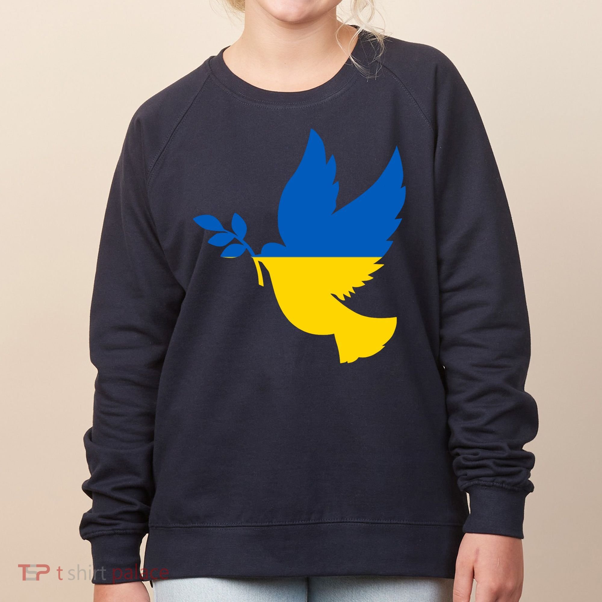 Peace In Ukraine Dove Women's Sweatshirt