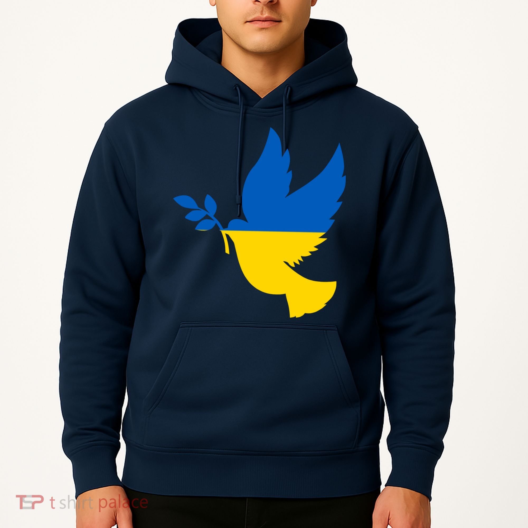 Peace In Ukraine Dove Hoodie