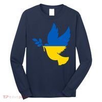 Peace In Ukraine Dove Long Sleeve Shirt thumb 0