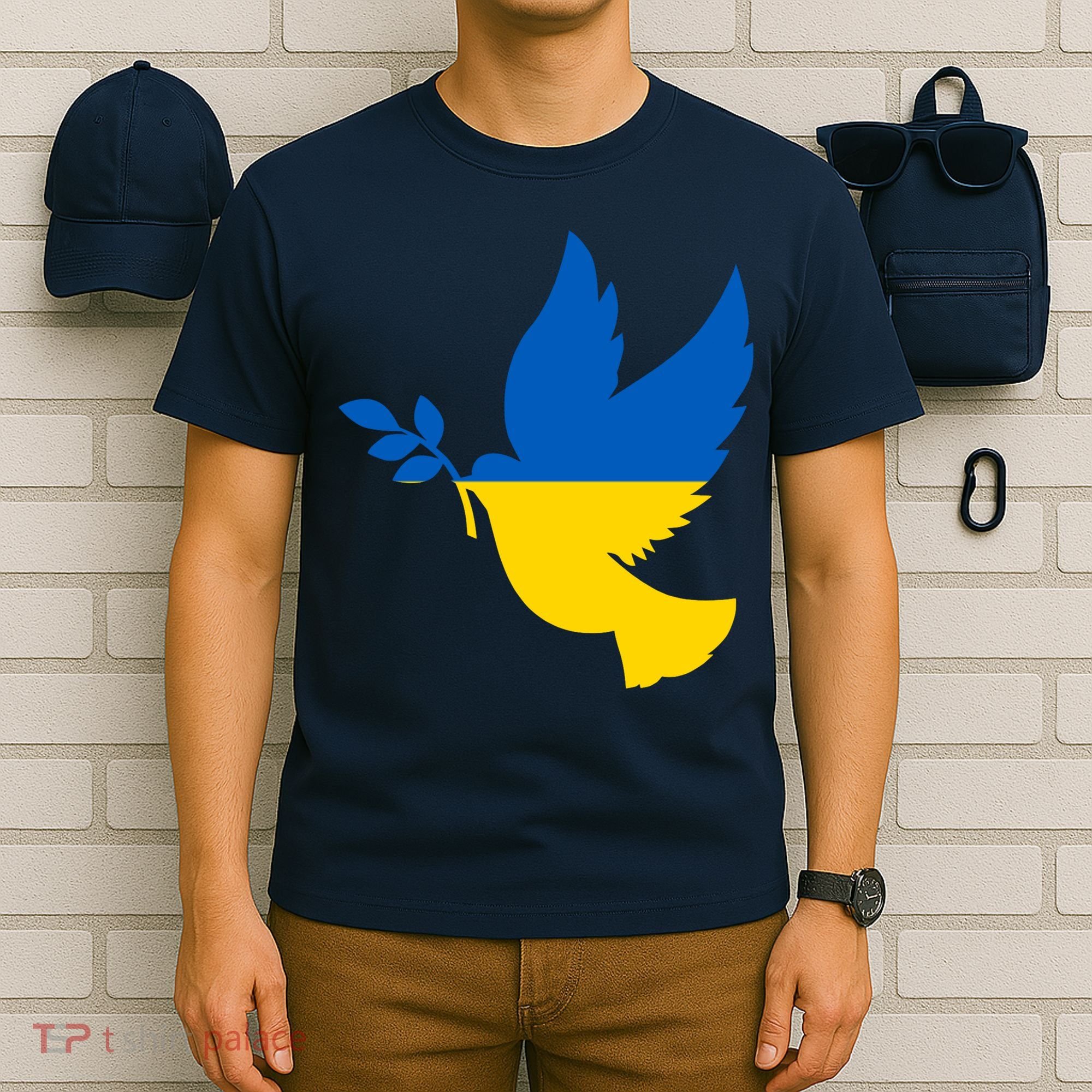Peace In Ukraine Dove T-Shirt