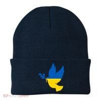 Peace In Ukraine Dove Beanie thumb 0
