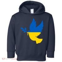 Peace In Ukraine Dove Toddler Hoodie thumb 0