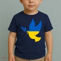 Peace In Ukraine Dove Toddler T-Shirt thumb 2