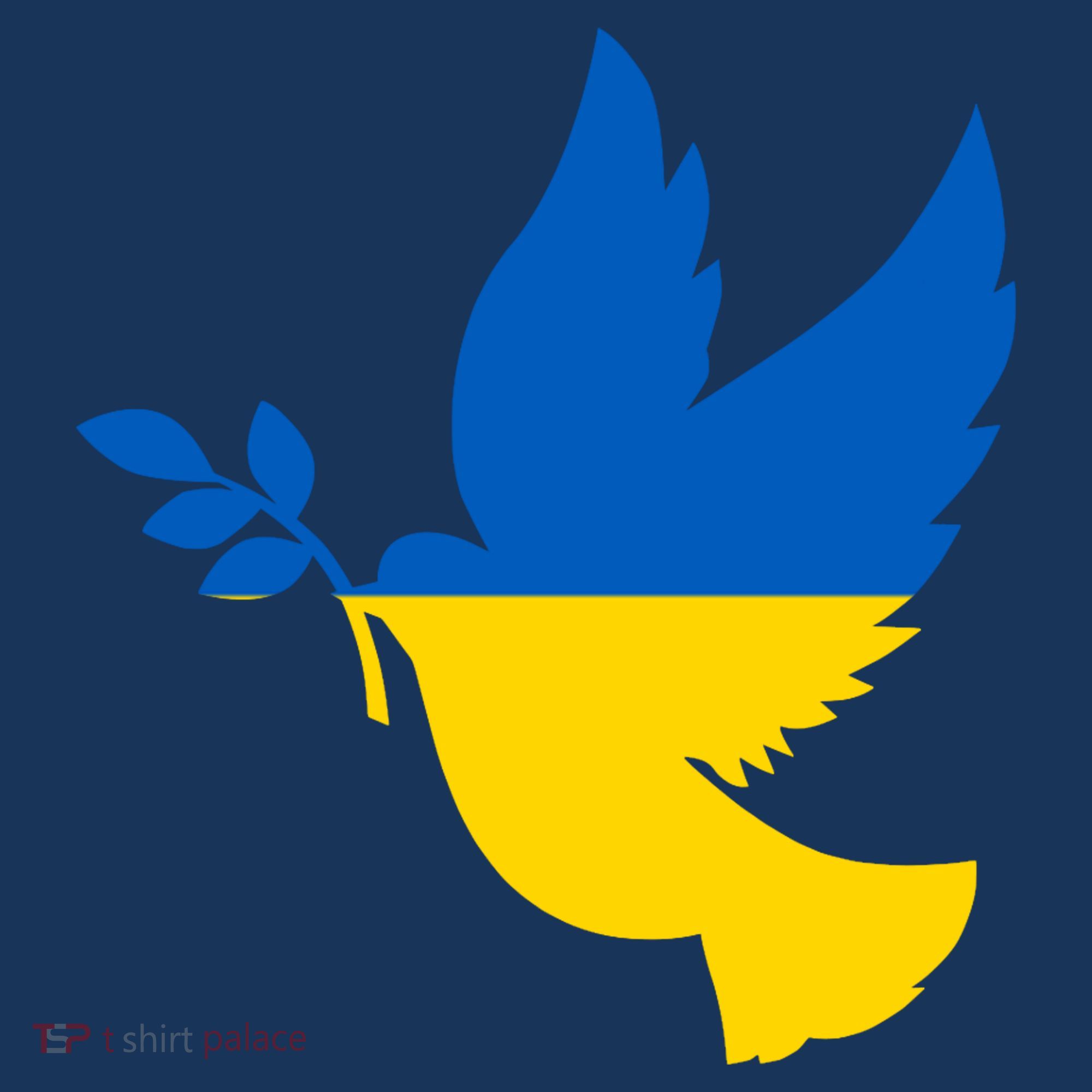 Peace In Ukraine Dove Women's T-Shirt