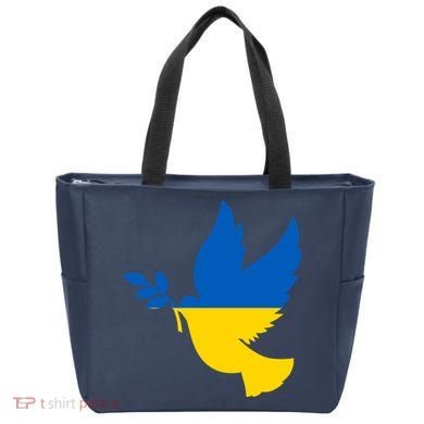 Peace In Ukraine Dove Tote Bag