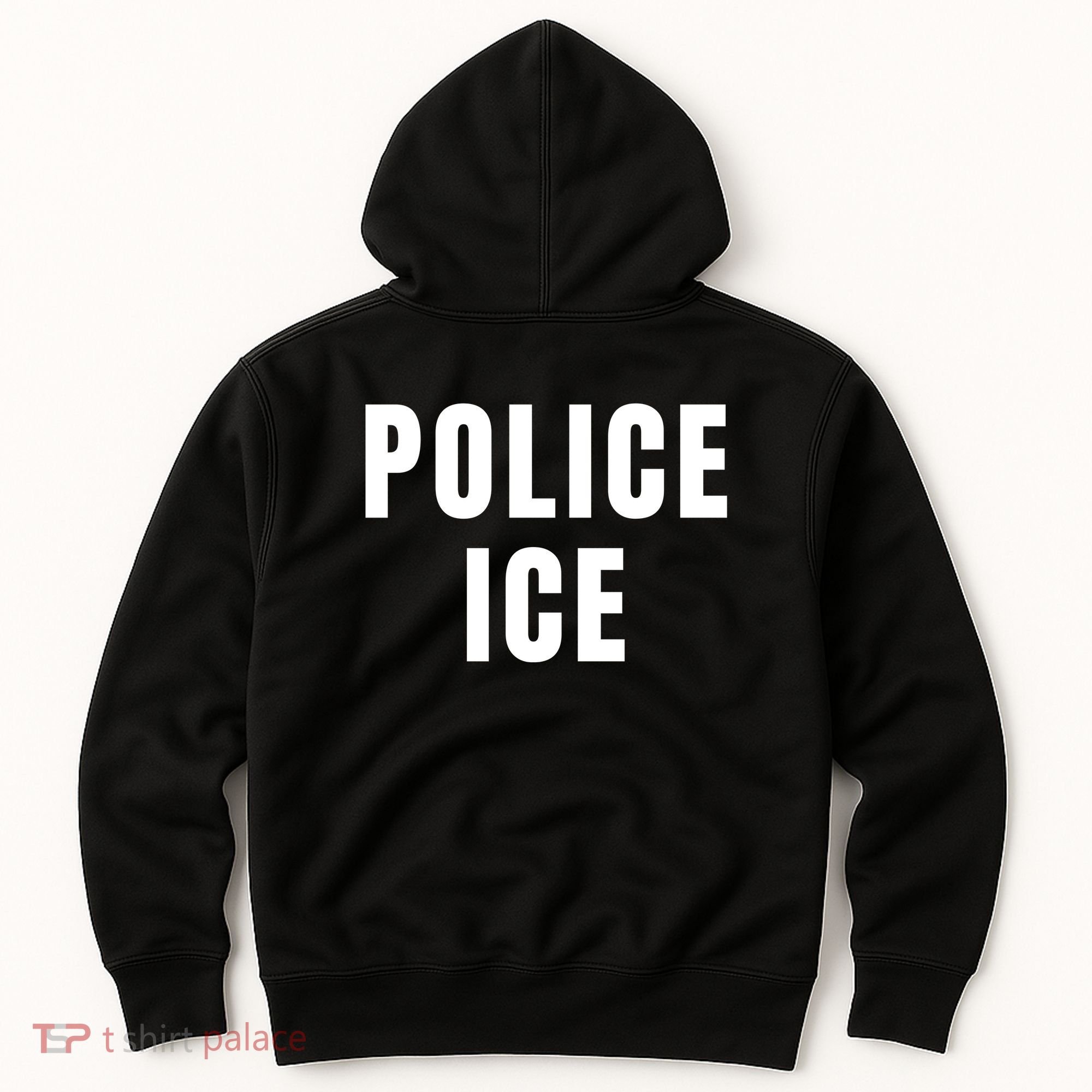 Police Ice  Us Immigration Agent Uniform Hoodie