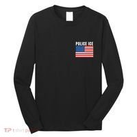 Police Ice  Us Immigration Agent Uniform Long Sleeve Shirt thumb 0