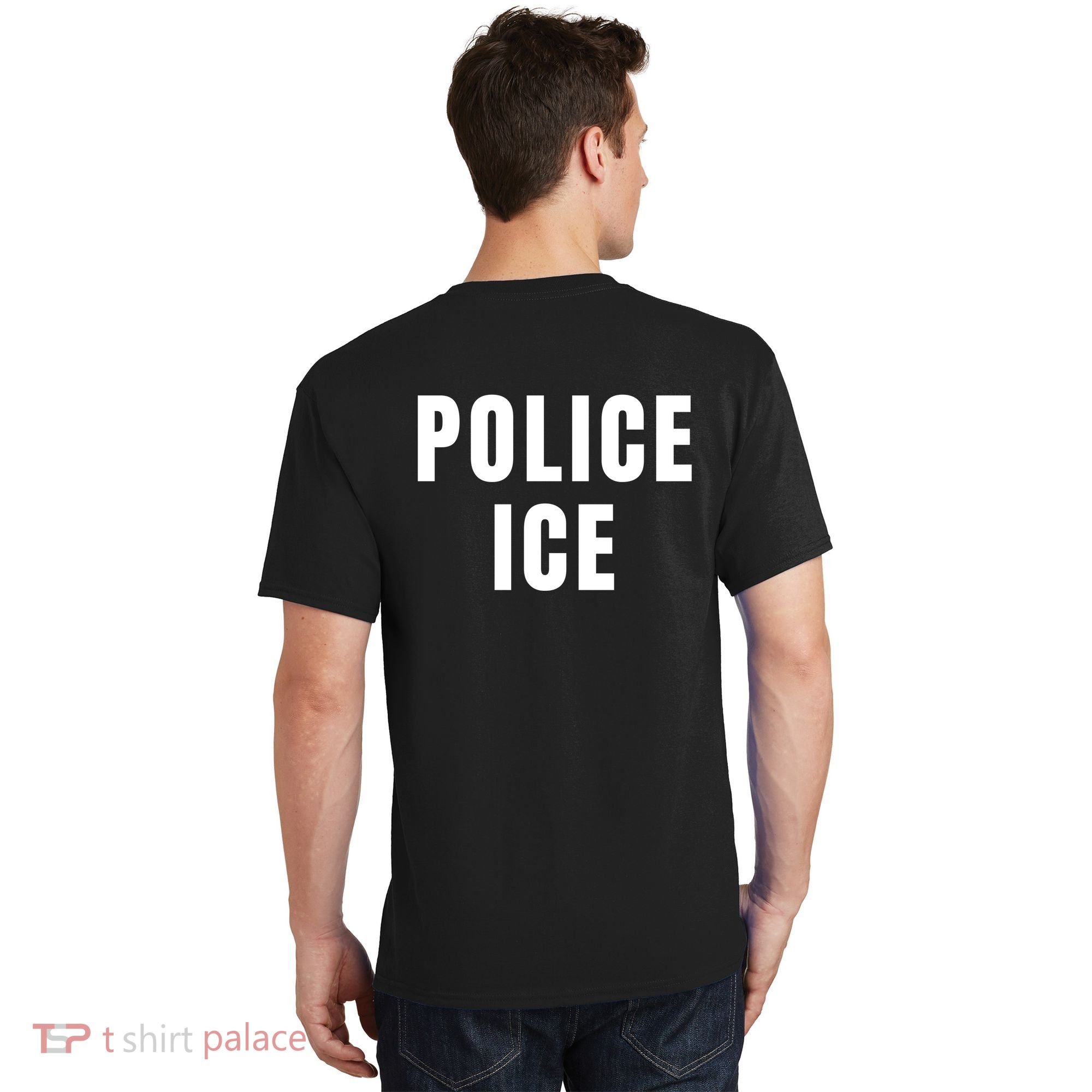 Police Ice  Us Immigration Agent Uniform T-Shirt