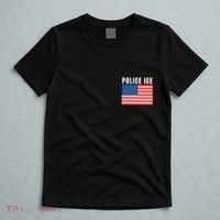 Police Ice  Us Immigration Agent Uniform T-Shirt thumb 5