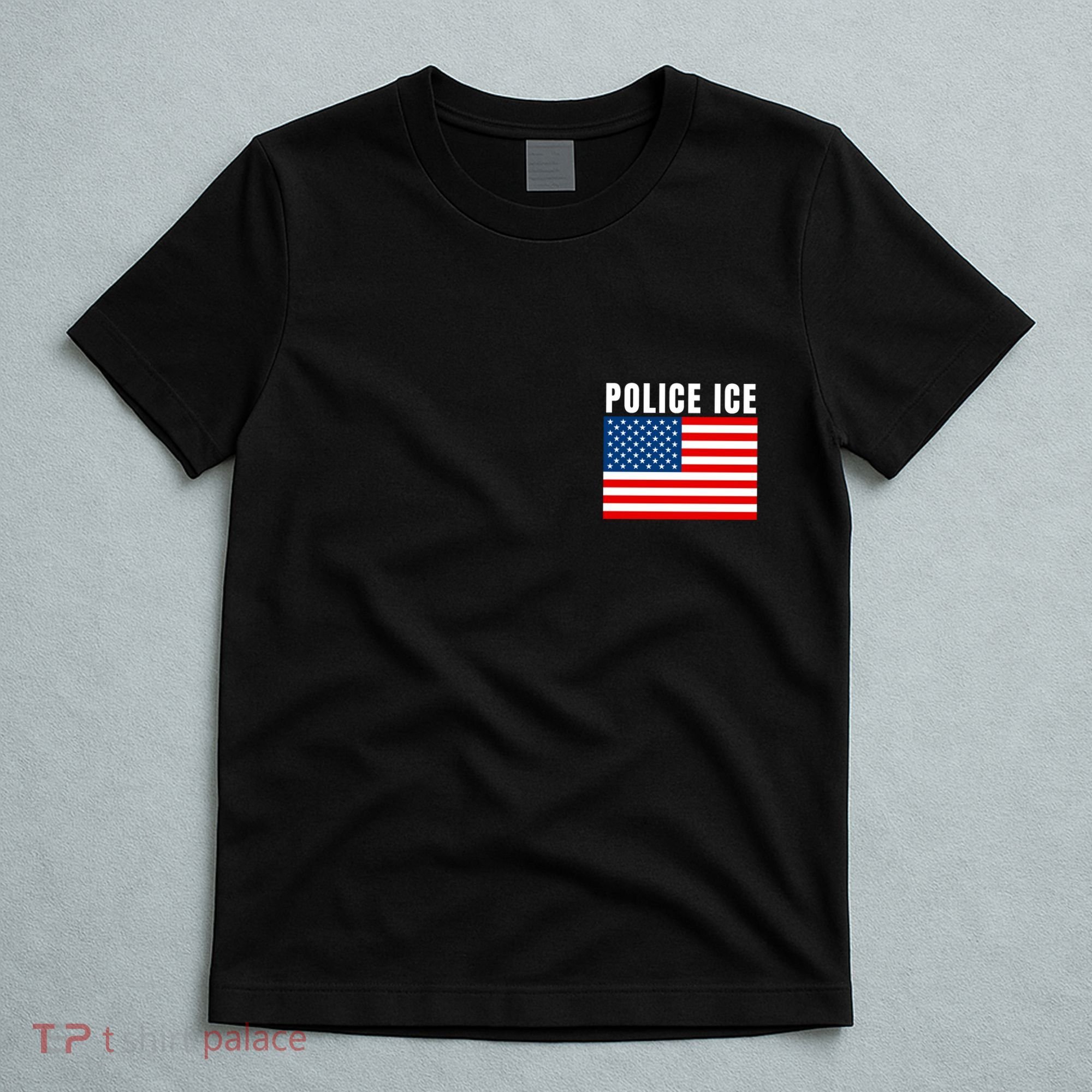 Police Ice  Us Immigration Agent Uniform T-Shirt