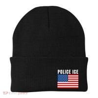 Police Ice  Us Immigration Agent Uniform Beanie thumb 0