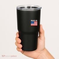 Police Ice  Us Immigration Agent Uniform Tumbler thumb 2