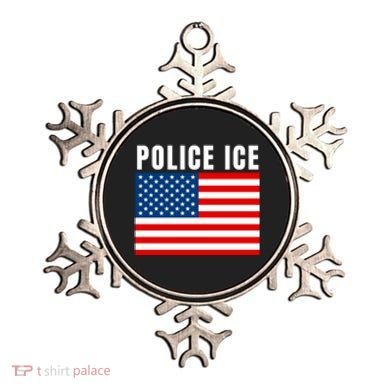 Police Ice  Us Immigration Agent Uniform Ornament