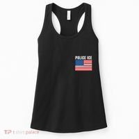 Police Ice  Us Immigration Agent Uniform Women's Tank Top thumb 0