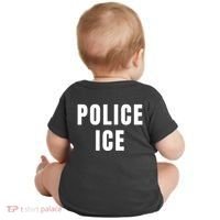 Police Ice  Us Immigration Agent Uniform Baby Bodysuit thumb 1