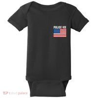 Police Ice  Us Immigration Agent Uniform Baby Bodysuit thumb 0