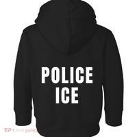 Police Ice  Us Immigration Agent Uniform Toddler Hoodie thumb 1