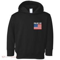 Police Ice  Us Immigration Agent Uniform Toddler Hoodie thumb 0